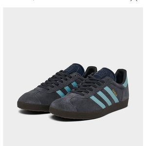 Adidas Gazelle in Shadow Navy/Clear Blue/Gum